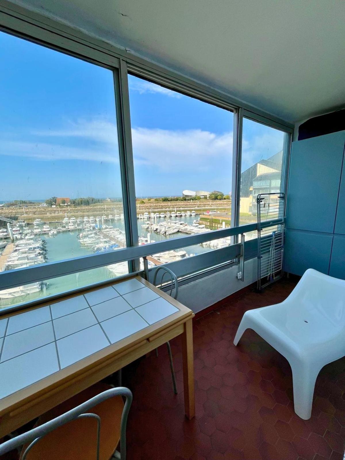Appartement vue mer et marina, Loggia - Parking Courseulles-sur-Mer Esterno foto